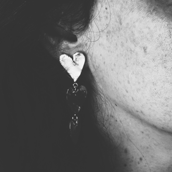 It is science II - επιχρυσωμένα, ασήμι 925, μακριά, μεγάλα, καρφάκι - 4