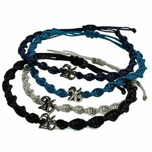 Unisex μακραμέ βραχιολάκια “2026” σε 8 χρώματα - νήμα, χριστουγεννιάτικα δώρα, αυξομειούμενα, γούρια - 2