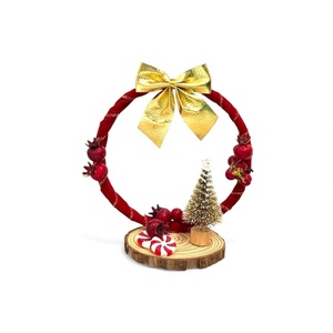 Χριστουγεννιάτικος δίσκος 8 - ξύλο