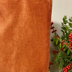 Νεσεσέρ τσαντάκι καμμένο πορτοκαλί κοτλε - ύφασμα, καλλυντικών, ταξιδίου - 2