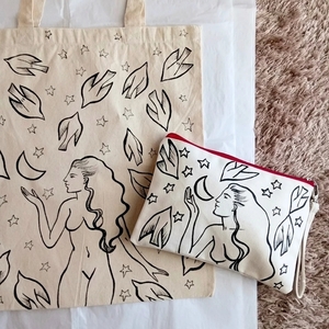 Υφασμάτινο νεσεσέρ | Αφροδίτη - ύφασμα, καλλυντικών, ταξιδίου - 3