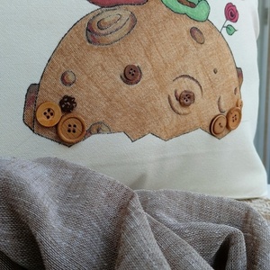 Υφασμάτινη τσάντα μικρός Πρίγκιπας με φερμουάρ - ύφασμα, μεγάλες, tote, πάνινες τσάντες - 4