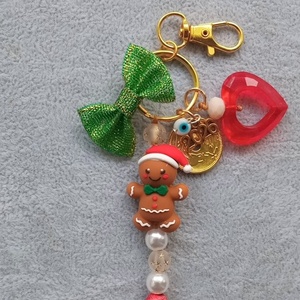 Μπρελόκ με μπισκοτακι! - μεταλλικό, γούρια