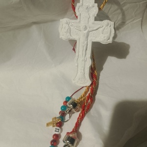 Γούρι _Σταυρός - πορσελάνη, γούρια