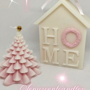 Σετ σπιτακι κ δεντράκι - αρωματικά κεριά - 2