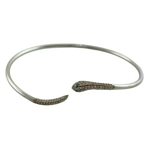 Χειροποίητο βραχιόλι από ασήμι 925 και ζιρκόν. Περιφέρεια 17,5cm - ημιπολύτιμες πέτρες, ασήμι 925, σταθερά - 2