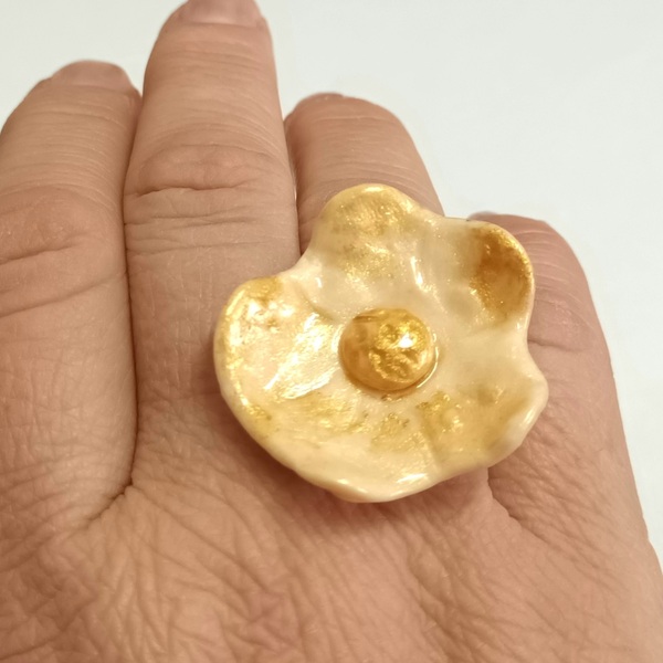 Άνθος - πηλός, λουλούδι, αυξομειούμενα, δώρα για γυναίκες, φθηνά - 3